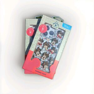 DISNEY Minnie Mouse Leopard Bows iPhone 15 Pro Max Case wireless fast charging